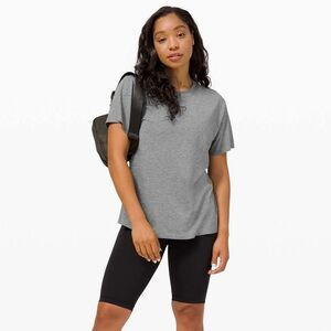 Lululemon All Yours Tee - Heathered Core Medium Grey